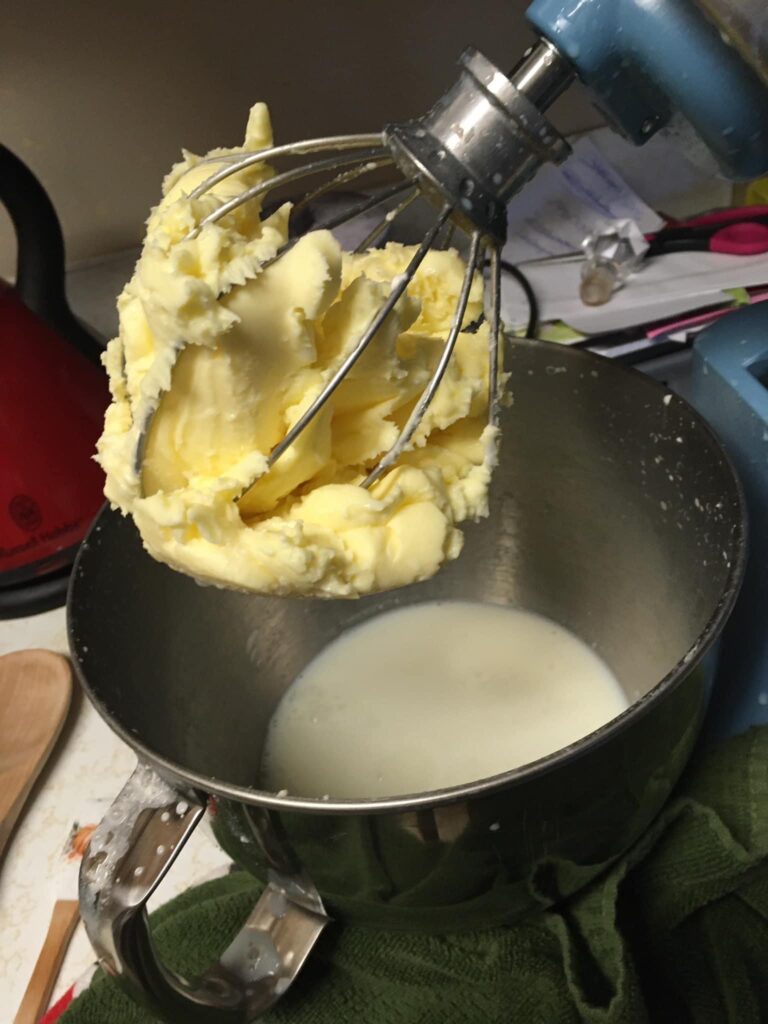 homemade butter