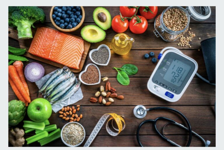 lower blood pressure with a healthy diet