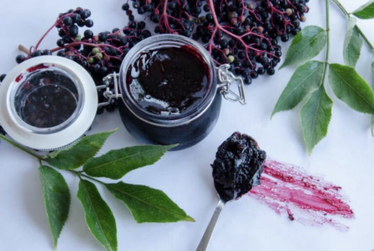 process elderberries