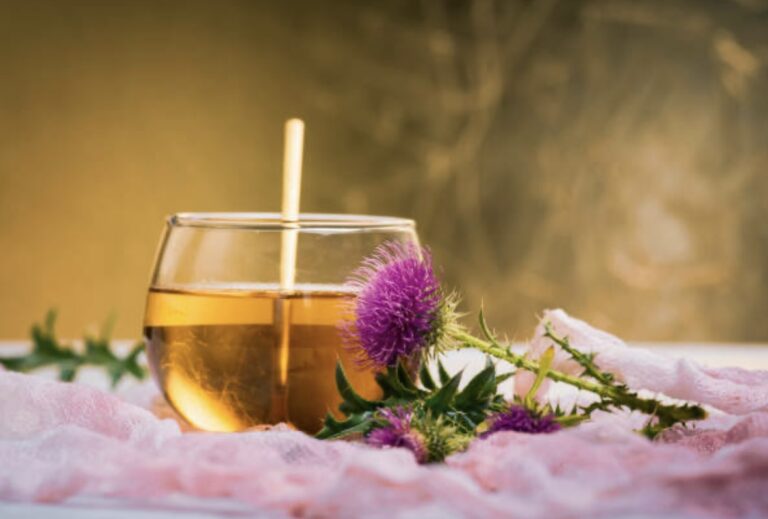 drink milk thistle tea for health