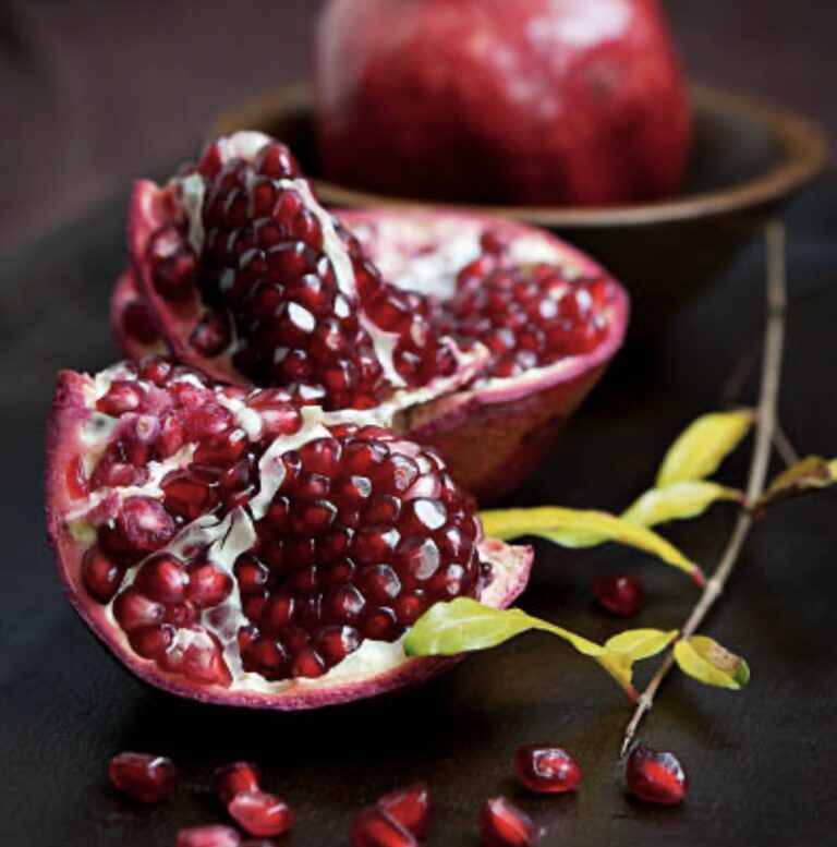 pomegranates are lucky to start the new year